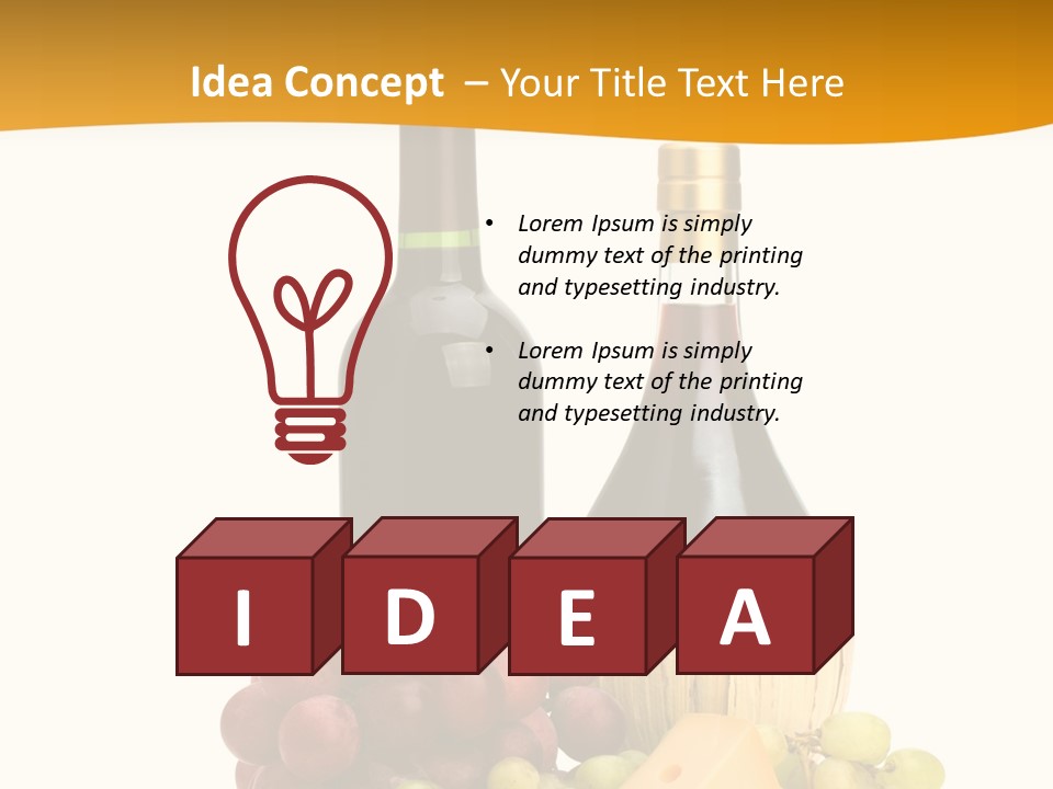 Berry Harvest French PowerPoint Template