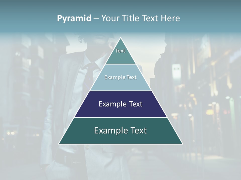 Meeting Street Guy PowerPoint Template