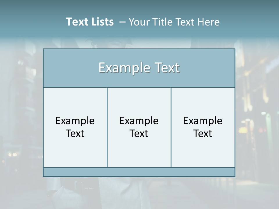 Meeting Street Guy PowerPoint Template