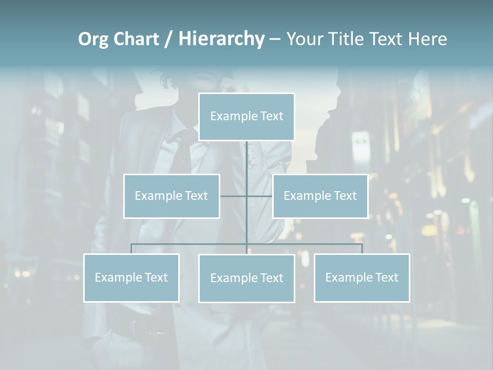 Meeting Street Guy PowerPoint Template