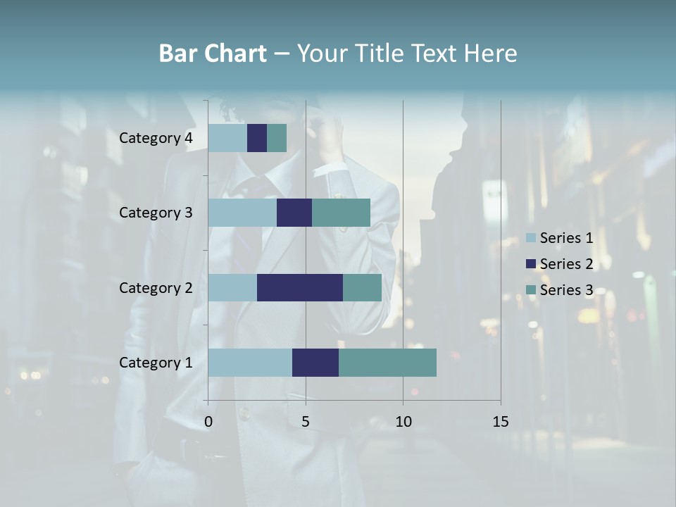 Meeting Street Guy PowerPoint Template