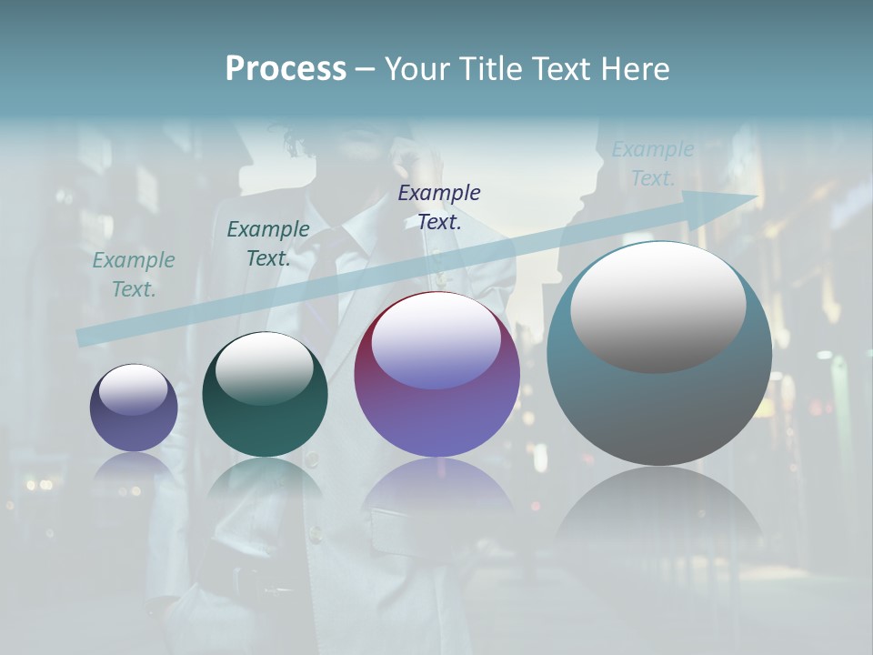 Meeting Street Guy PowerPoint Template