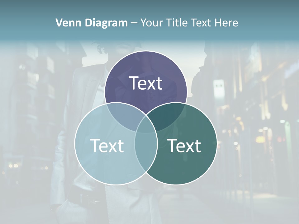 Meeting Street Guy PowerPoint Template