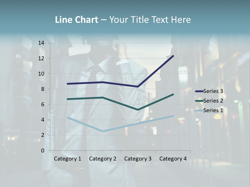 Meeting Street Guy PowerPoint Template