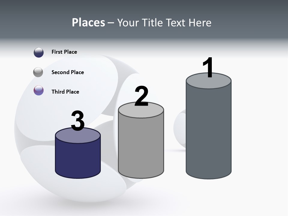 Blue Generated Business PowerPoint Template