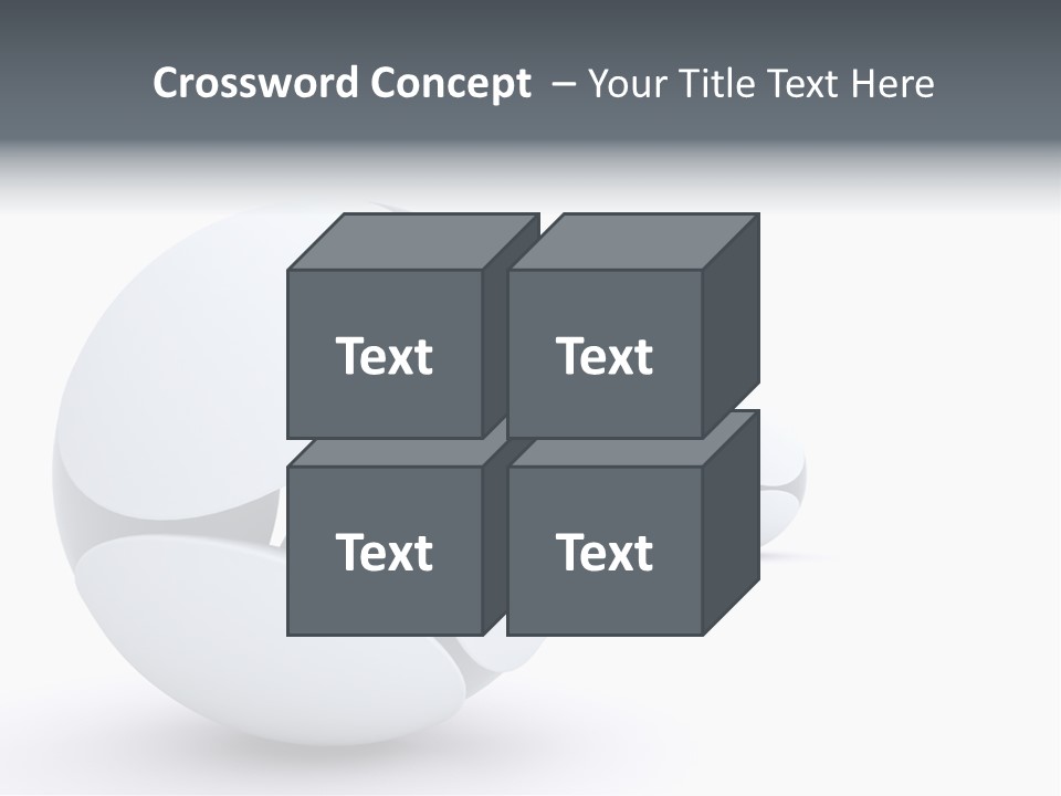 Blue Generated Business PowerPoint Template