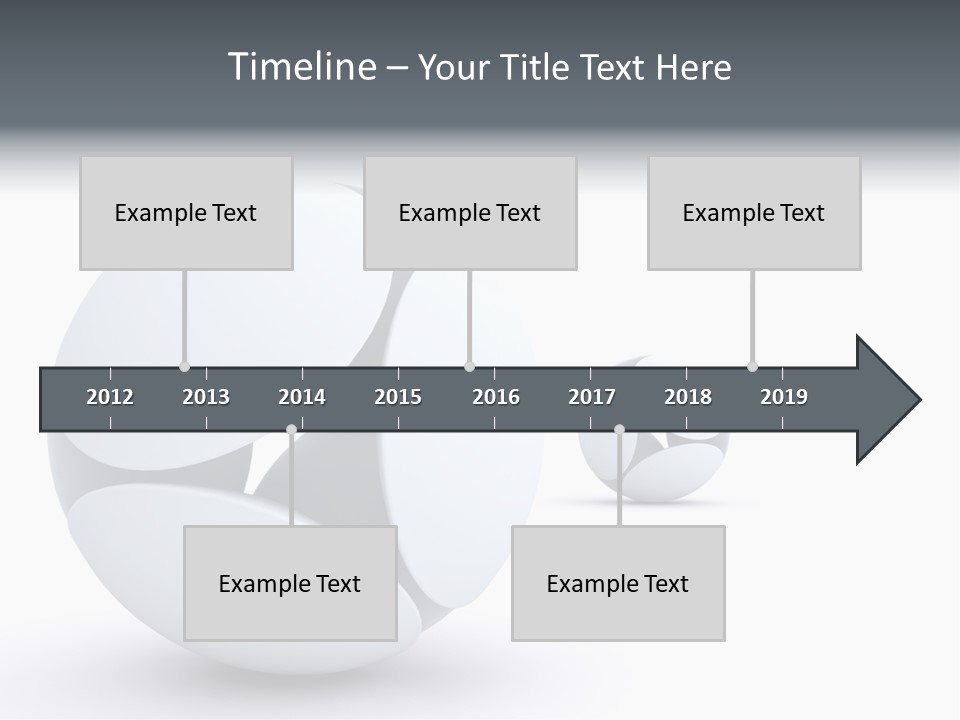 Blue Generated Business PowerPoint Template