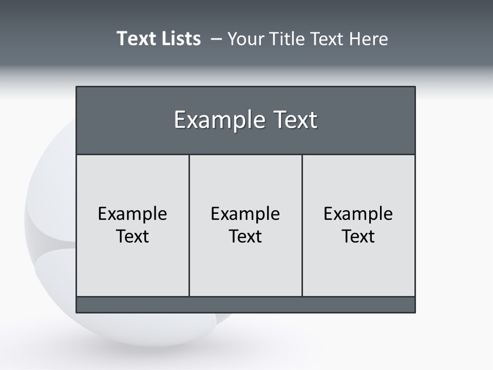 Blue Generated Business PowerPoint Template