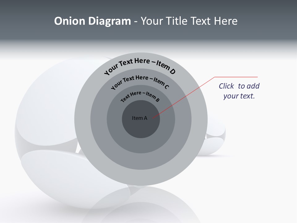 Blue Generated Business PowerPoint Template
