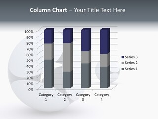 Blue Generated Business PowerPoint Template