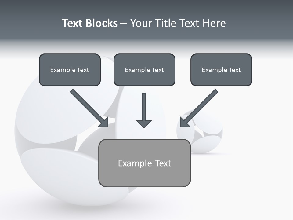 Blue Generated Business PowerPoint Template