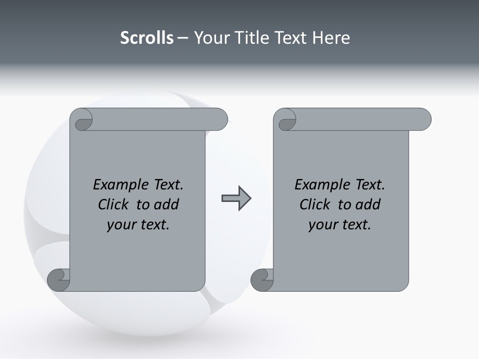 Blue Generated Business PowerPoint Template