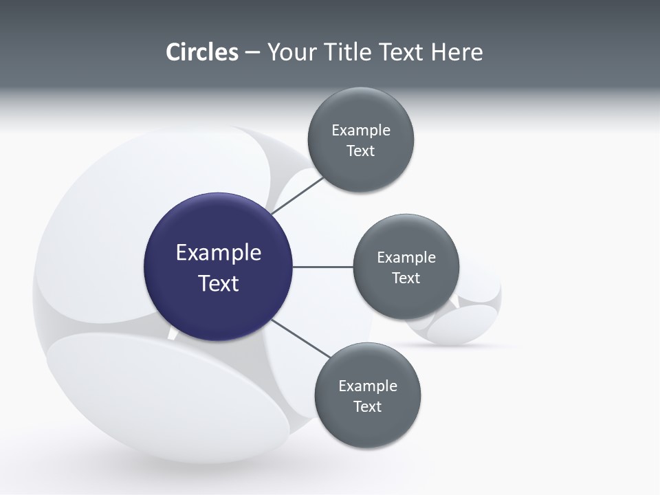 Blue Generated Business PowerPoint Template