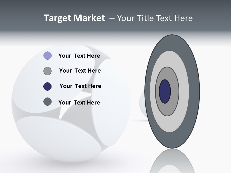 Blue Generated Business PowerPoint Template