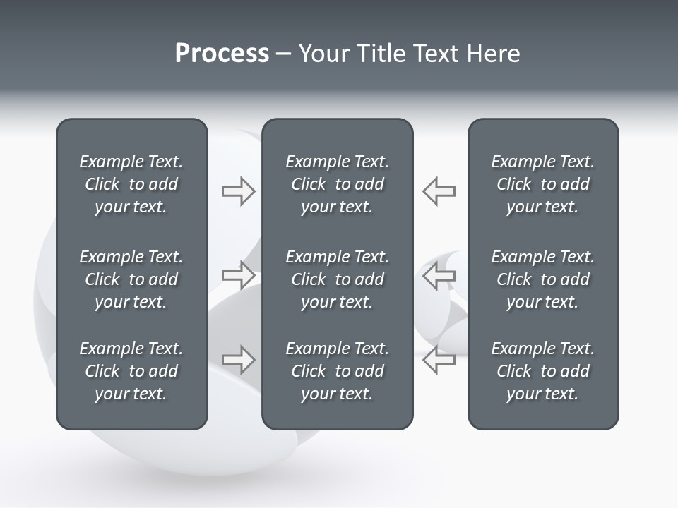Blue Generated Business PowerPoint Template