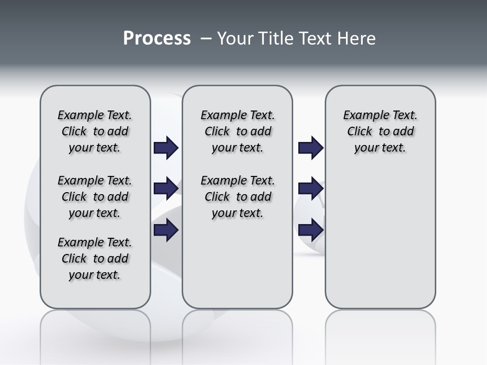 Blue Generated Business PowerPoint Template