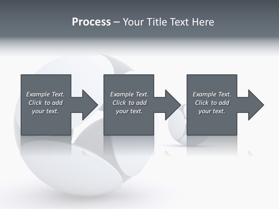Blue Generated Business PowerPoint Template