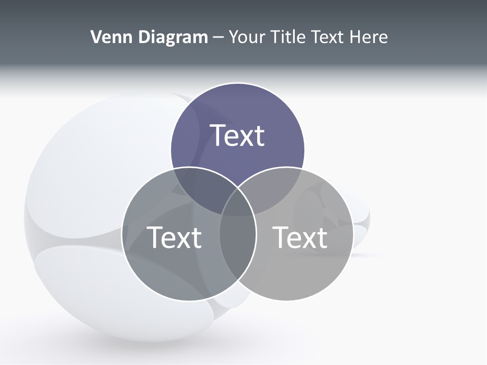 Blue Generated Business PowerPoint Template