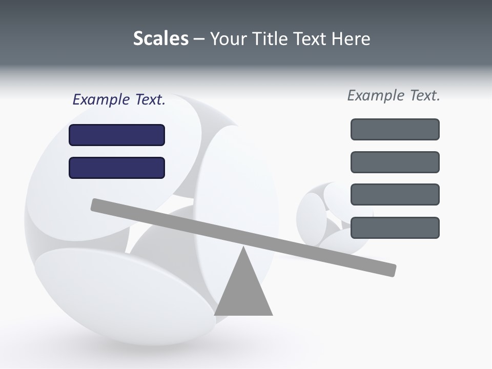 Blue Generated Business PowerPoint Template