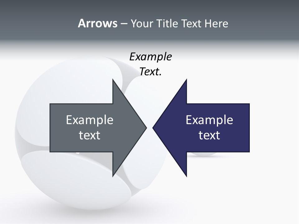 Blue Generated Business PowerPoint Template