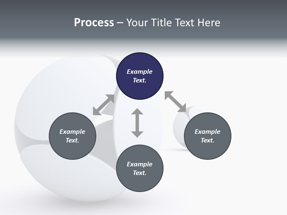 Blue Generated Business PowerPoint Template
