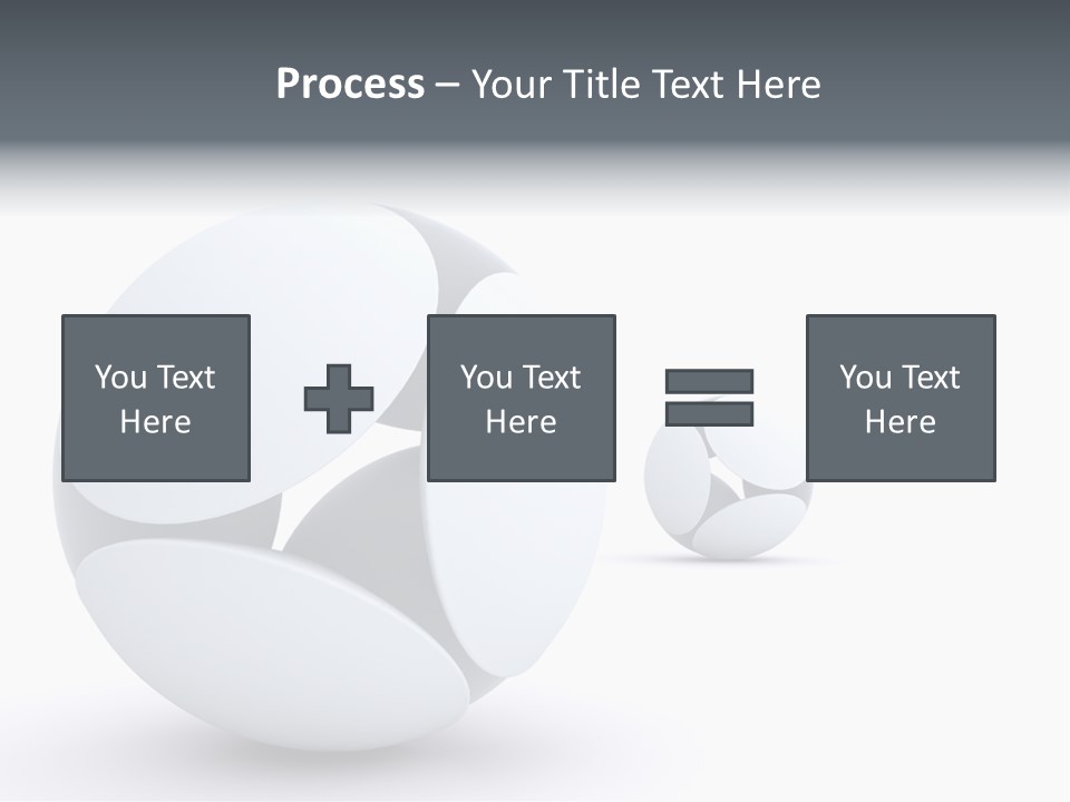 Blue Generated Business PowerPoint Template