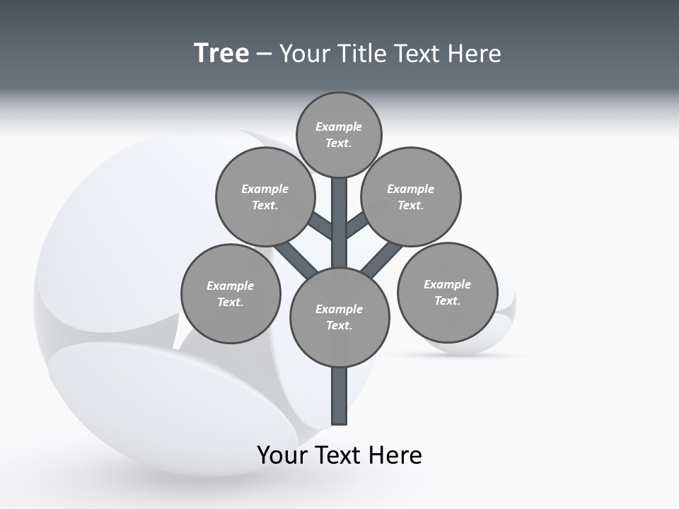 Blue Generated Business PowerPoint Template