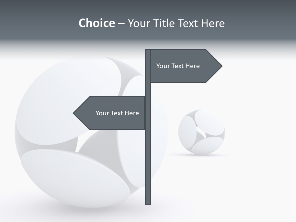 Blue Generated Business PowerPoint Template