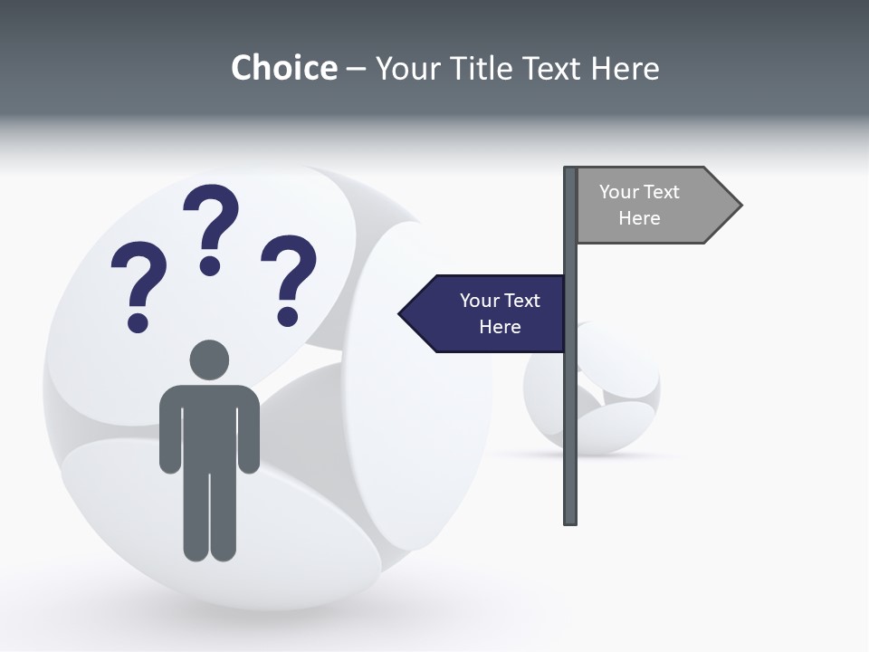 Blue Generated Business PowerPoint Template