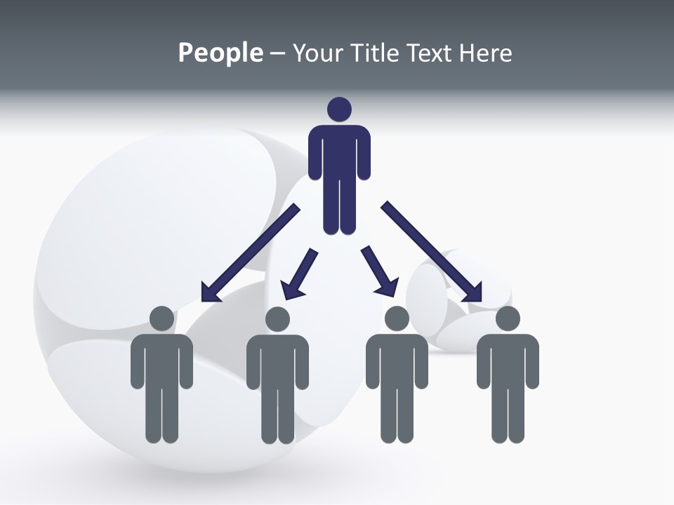 Blue Generated Business PowerPoint Template