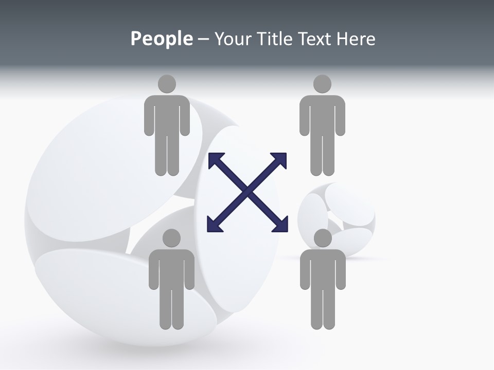 Blue Generated Business PowerPoint Template