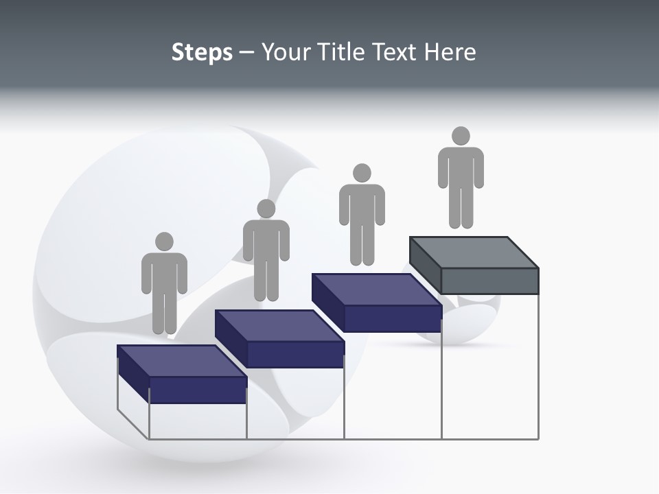 Blue Generated Business PowerPoint Template
