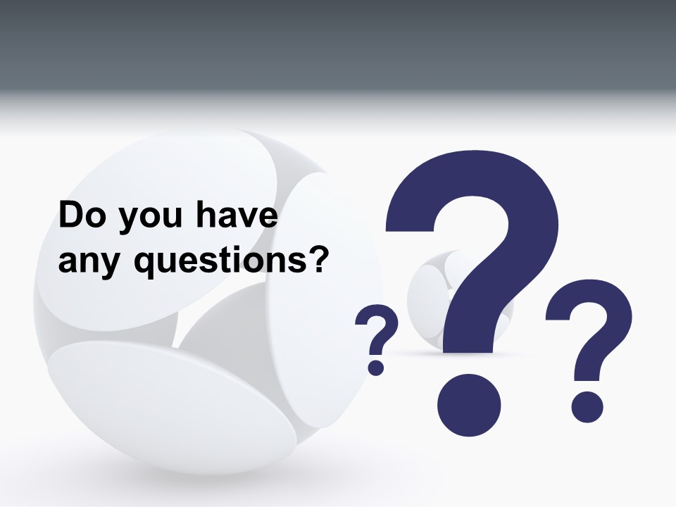 Blue Generated Business PowerPoint Template