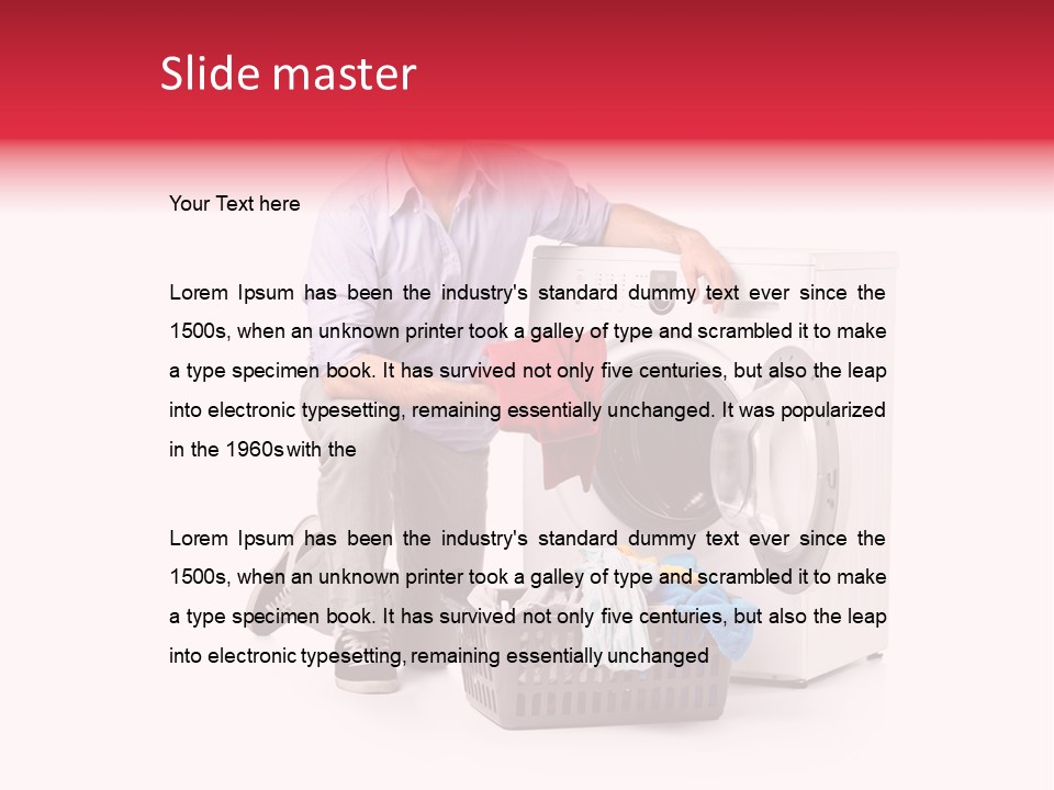 Casual Background Chores PowerPoint Template