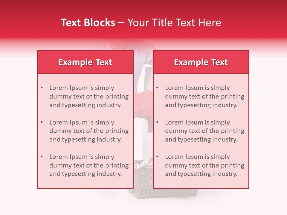 Casual Background Chores PowerPoint Template