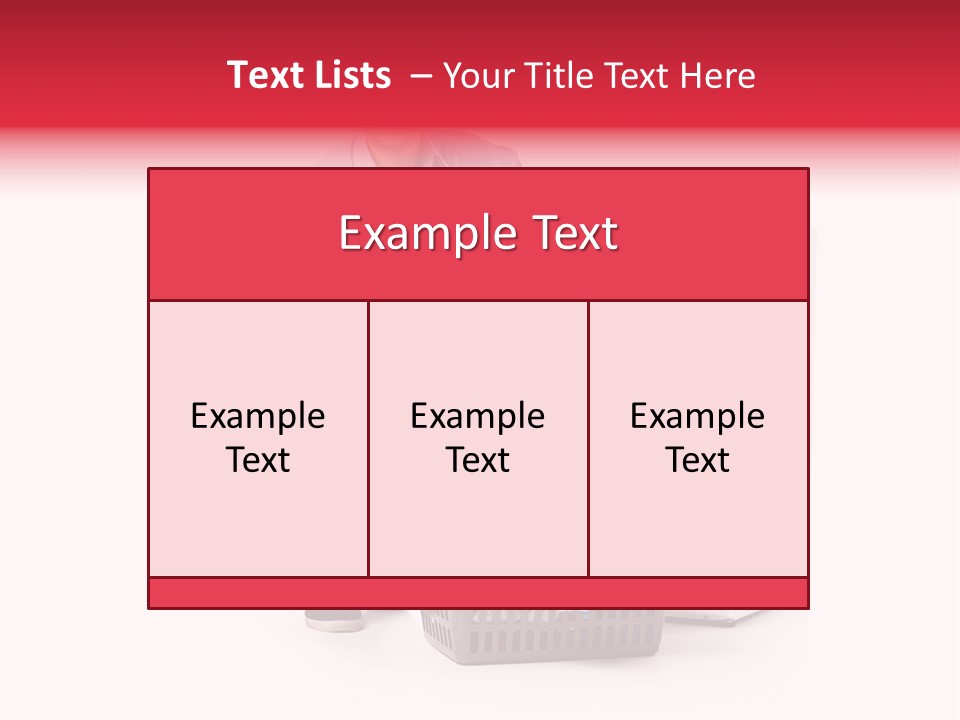Casual Background Chores PowerPoint Template