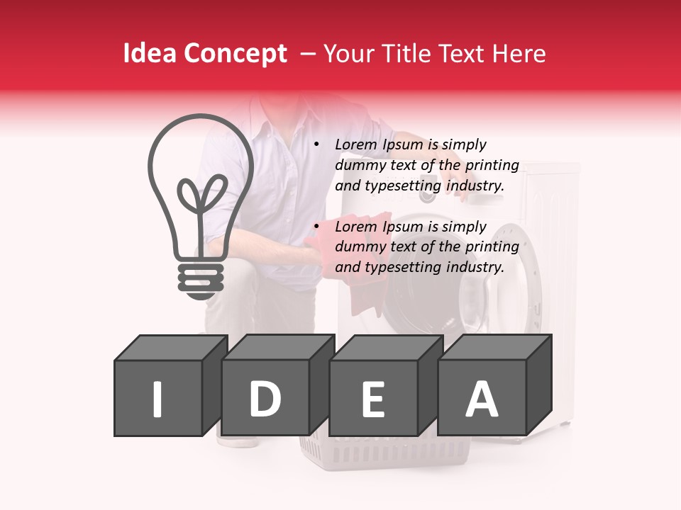 Casual Background Chores PowerPoint Template