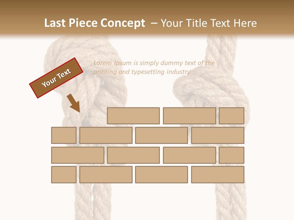 Safety Isolated Two PowerPoint Template