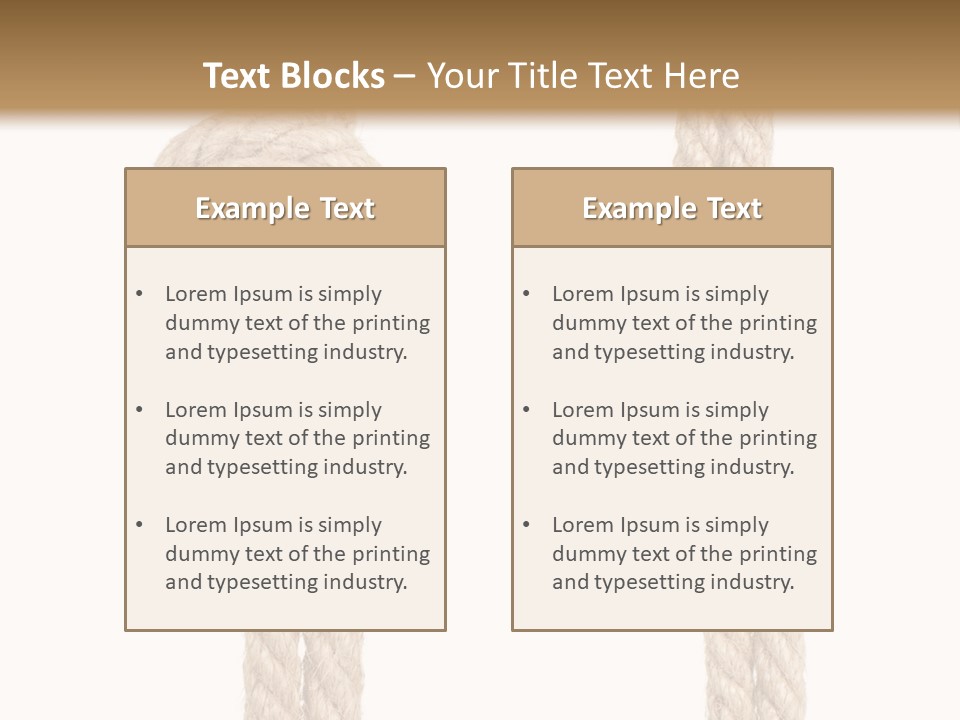 Safety Isolated Two PowerPoint Template