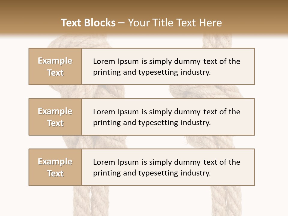 Safety Isolated Two PowerPoint Template