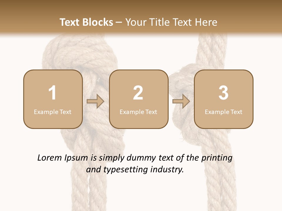 Safety Isolated Two PowerPoint Template