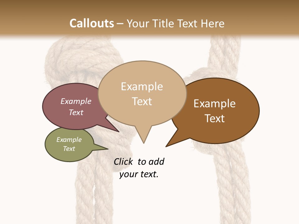 Safety Isolated Two PowerPoint Template