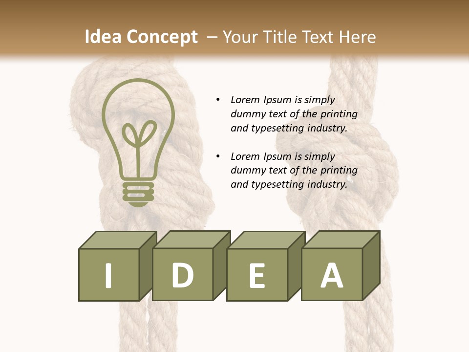 Safety Isolated Two PowerPoint Template