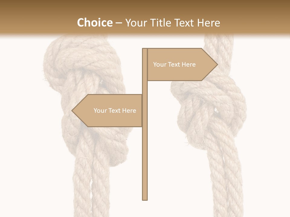 Safety Isolated Two PowerPoint Template