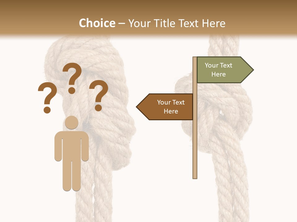 Safety Isolated Two PowerPoint Template