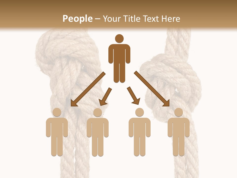 Safety Isolated Two PowerPoint Template