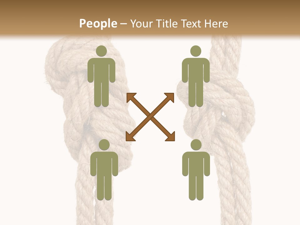 Safety Isolated Two PowerPoint Template