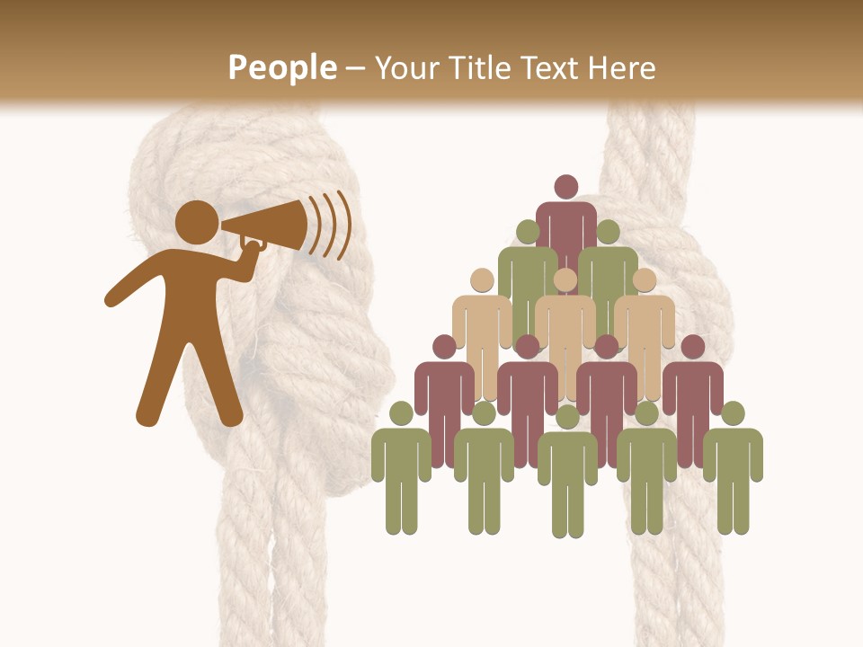 Safety Isolated Two PowerPoint Template