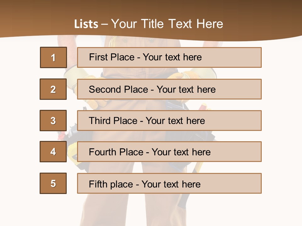 Foreman Construction Renewal PowerPoint Template