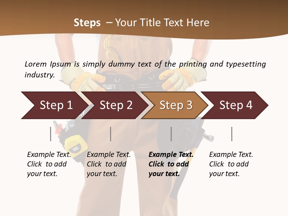 Foreman Construction Renewal PowerPoint Template